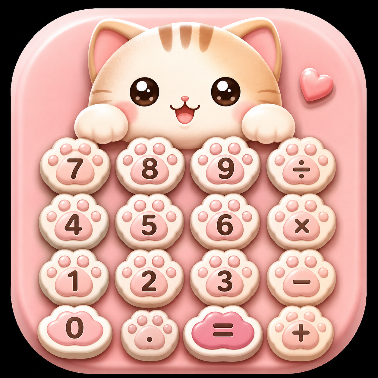 チビ猫電卓アイコン
